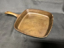 Griswold #55B Square Skillet, Fresh Seasoning & Works Great