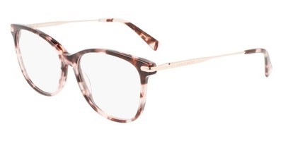 Longchamp LO2691 N Rose Havana Eyeglasses 51/15/140 Women