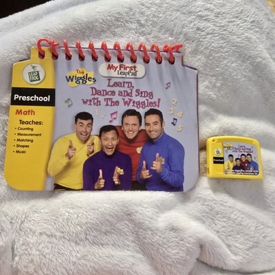 Leap Frog My First Leap Pad The Wiggles Learn Dance & Sing Book/Cartridge Used