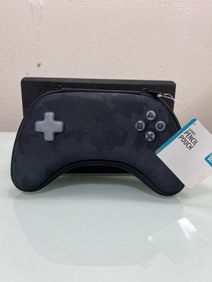 Gaming Controller Pencil Pouch School Supply Case Black NWT