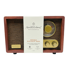 Hearth  Hand with Magnolia Portable AM/FM Bluetooth Radio - Model: Grizedale