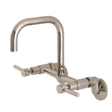 Kingston Brass KS813 Concord 1.8 GPM Widespread Bridge Kitchen - Nickel