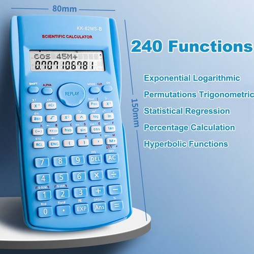 240 Functions Engineering Scientific Calculator for Student and Teacher - Bild 10 von 12