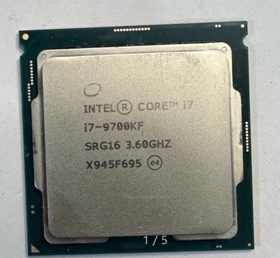 9Th Gen Intel Core i7 9700KF LGA1151 CPU Processor 3.6Ghz 12MB Cache 8-Core