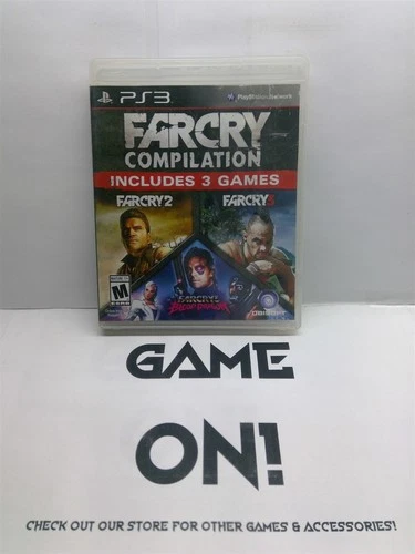 Far Cry Compilation (PlayStation 3, 2014) Complete Tested Working - Free Ship
