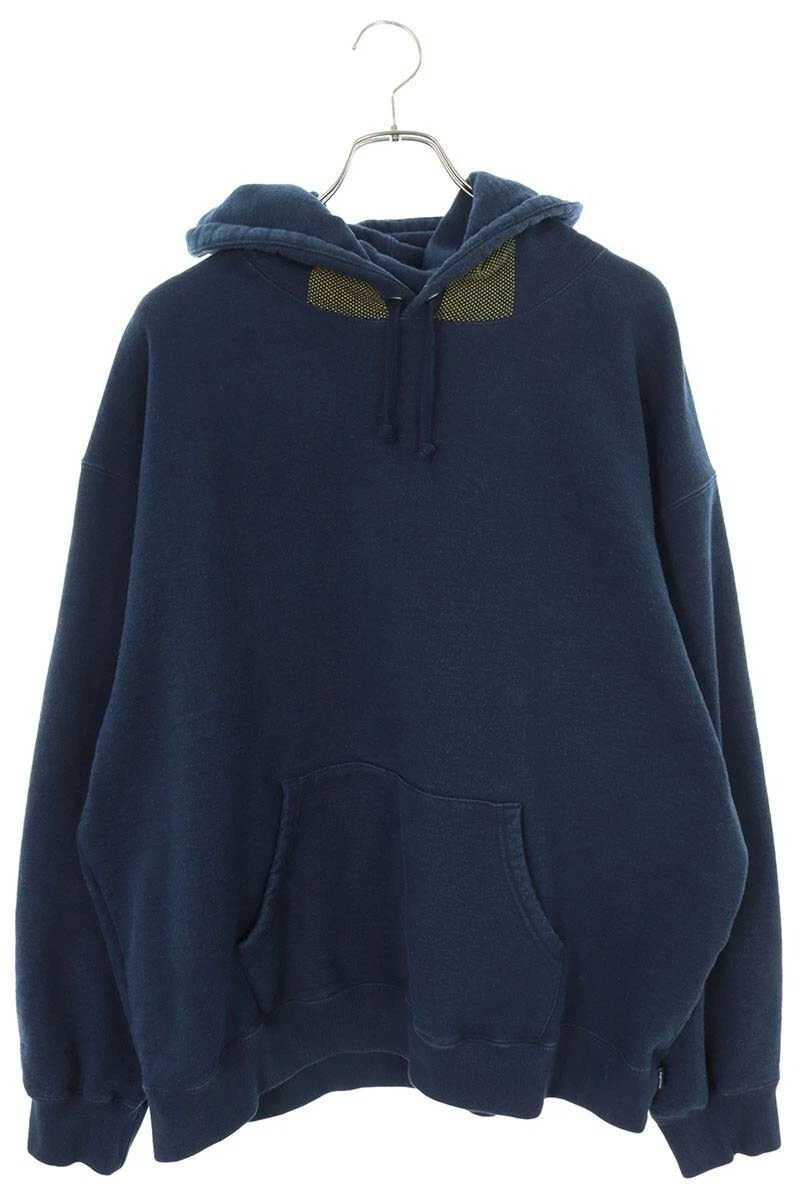 Sweat à capuche Supreme Hoodie 24SS rayures jacquard taille XL capuche logo pull