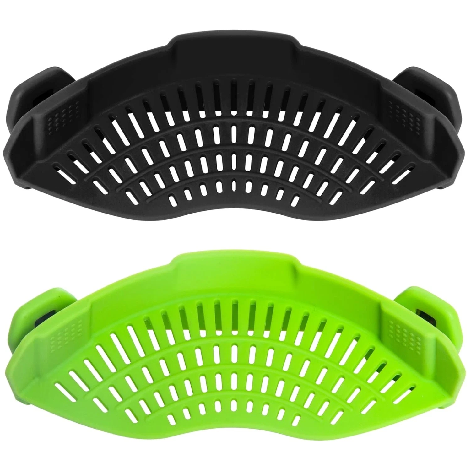 Efficient Clip on Strainer Set - Versatile Kitchen Gadget