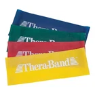 Theraband Resistance Band Loops Combo 3 green 3 red 18in loops