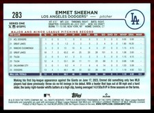 2024 Topps Series 2 Emmet Sheehan #283 RC Rookie Card. rookie card picture