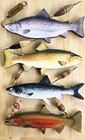 PFLUEGER ~ FAMOUS BAIT ~ For Game Fishing ~ LURE Box Sign w Walleye — photo 5