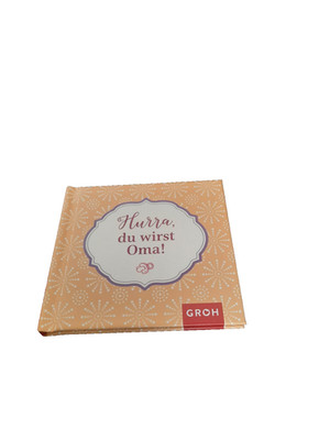 Groh Hurra, du wirst Oma!  Buch Zum Verschenken, Geschenk, für Oma