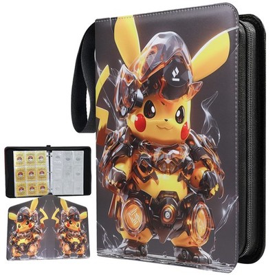 900 Cards Pocket Binder 9 Pocket Game Sport Trading Cards Album Folder -  Pokemon | eBay