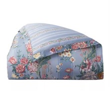 Ralph Lauren Cotton Twill Adalia Floral Duvet Cover Full/ Queen Blue Multi 430
