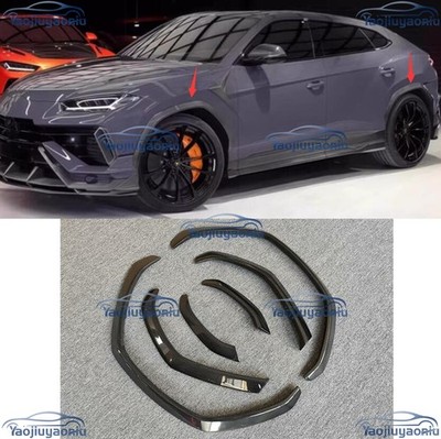 For Lamborghini Urus Real Carbon Top style Wheel Fender Trim Kit Widening Fender