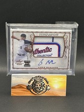 💥Chris McMahon 2020 Leaf Trinity Copper Auto Jersey #PA-CM4 Laundry Tag Patch💥