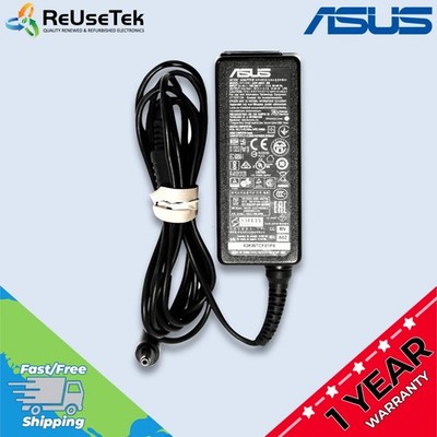 Genuine ASUS Charger 40W AC Adapter Power Supply ADP-40KD BB BD 4.0 × 1.35mm Tip