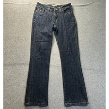 Lee Bootcut Stretch Jeans Womens Size 12 Medium Dark Wash Denim Slender Secret