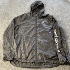 New Balance Women  s Hoodie Sweat Suit Full Zip Polyester Shell Black Size L