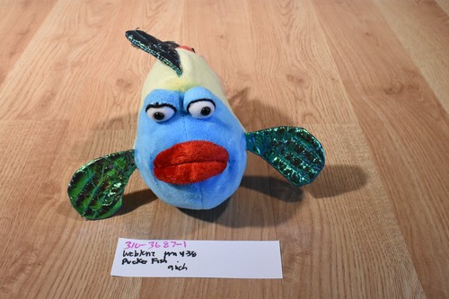 Ganz Webkinz Pucker Fish HM438 Beanbag Plush(310-3687-1) - Picture 2 of 4