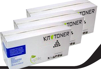 Toner Brother DCP 8045DN noir pour impression de documents administratifs en lot de 3
