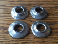 1929~1930 Chevrolet DOOR HANDLE ESCUTCHEONS vtg interior trim