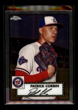 2021 Topps Chrome Platinum Anniversary #285 Patrick Corbin Washington Nationals
