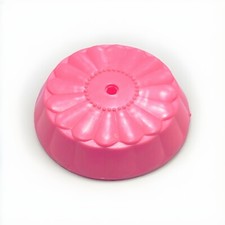 Vintage BARBIE Stand: Base Only Pink Round 1975 Part 9525-0260