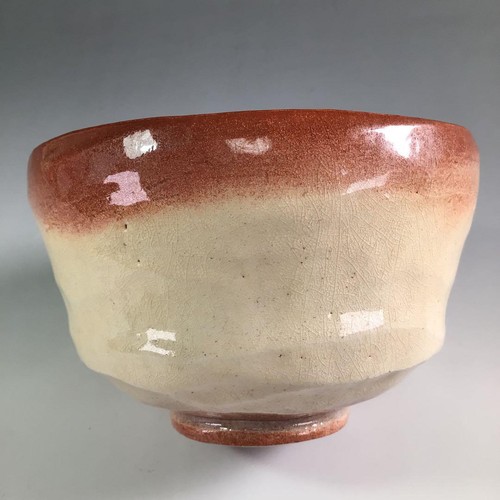 Tea Bowl Kishu Ware Aoi Kiln Akebono Tea Bowl w/Box Tea Ceremony Utensils Japan - Picture 4 of 14