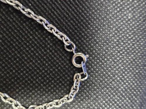 Pewter Handcrafted Vintage pendant Signed " Marcie". Handcrafted. Fishing. - Picture 9 of 9