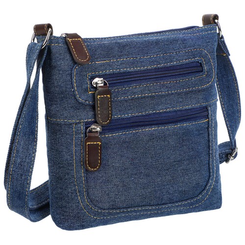 Casual Denim Bag Retro Crossbody Bag for Women Ladies Denim bag Retro Bag