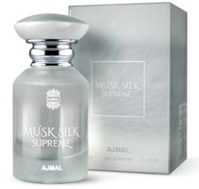 Unisex Musk Silk Supreme by Ajmal EDP - Rich, Floral, Musky Perfume 50ml Spray