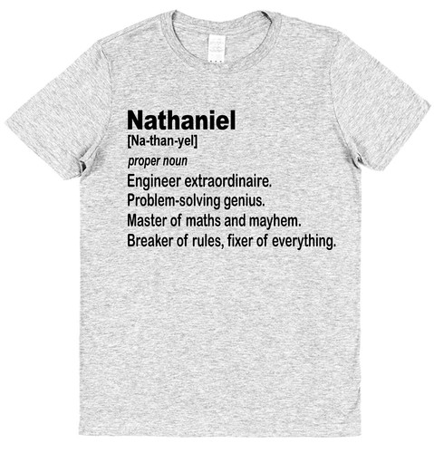 Personalisiertes T-Shirt Ingenieur Definition individuelles Geschenk für Ingenieur, Architekt etc. - Bild 2 von 5