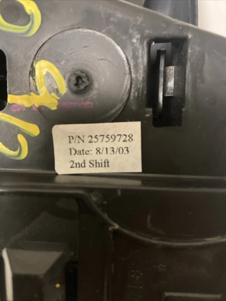 ⭐️ 2003-2007 Cadillac CTS Rear Right Passenger Side Interior Door Handle | OEM Foto 3 de 3