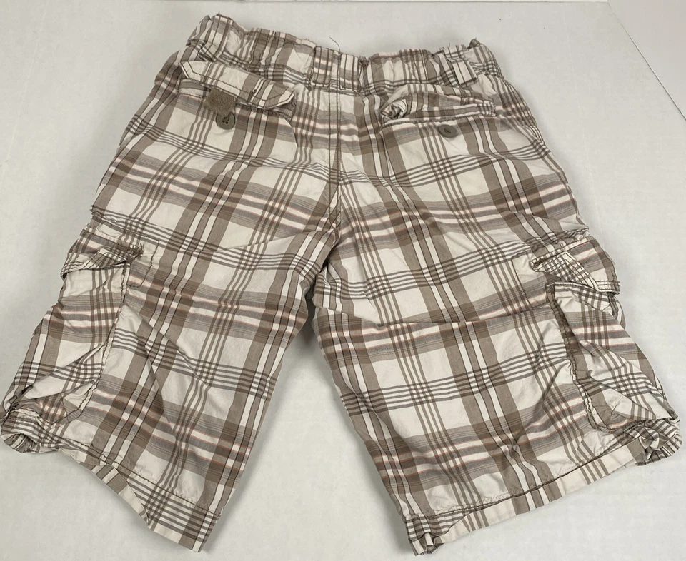 Urban Pipeline 男孩工装短裤 8 Reg 可调腰棉 — 第 2/3 张图片