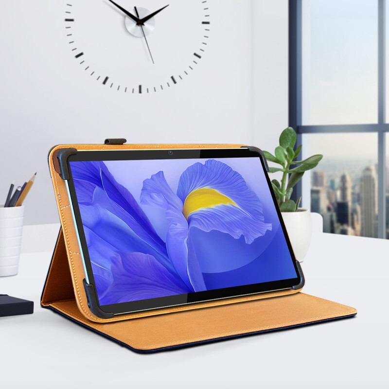 Étui De Protection Pour Tablette Teclast T65 13,4 Pouces – Avec Dragonne Et Support, Couleur Violet, Anti-chutes - 4