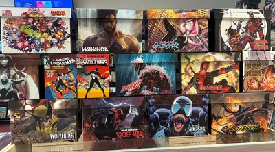 Marvel Graphic Comic Box You Choose Add Multiples to cart for discounted pricing