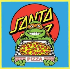 Santa Cruz sticker Ninja Turtles Skateboard window laptop bumper vinyl decal