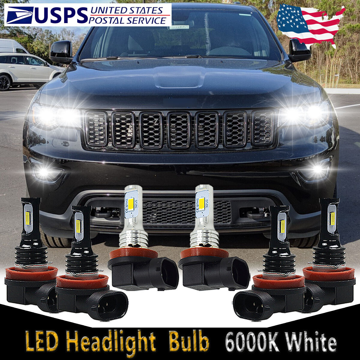 How to Change Low Beam Bulb 2019 Jeep Grand Cherokee