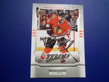 2014-15 MVP SILVER SCRIPT CARD #53 - BRANDON BOLLIG