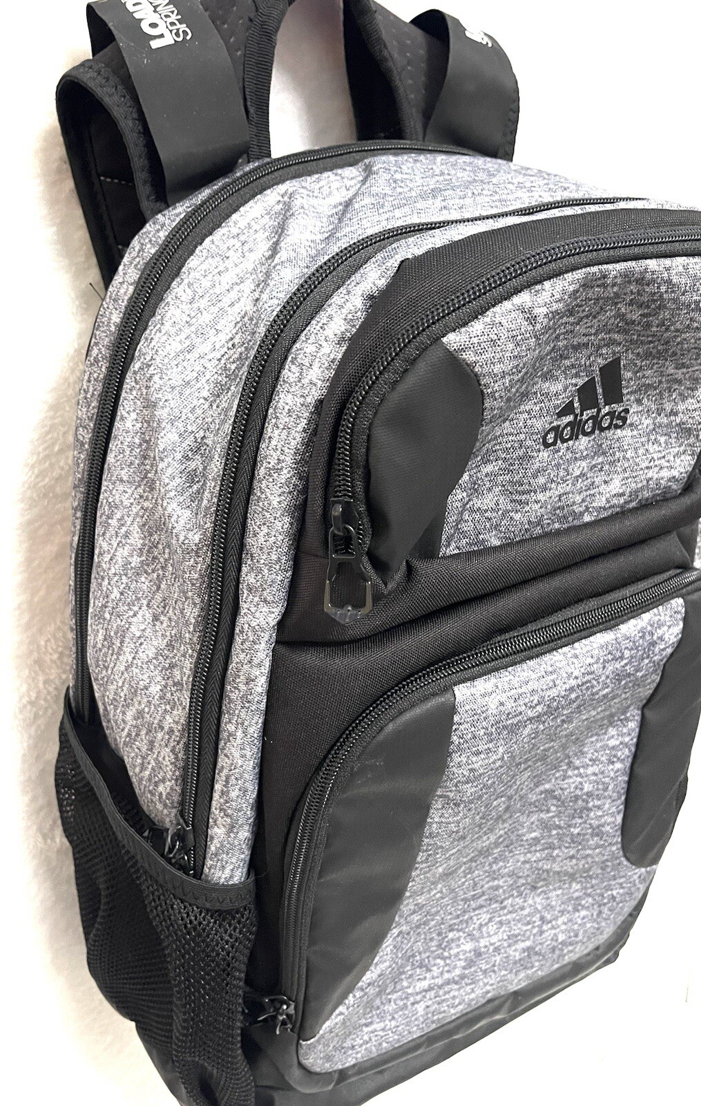 Adidas Gray Load spring Backpack Insulated Front … - image 2