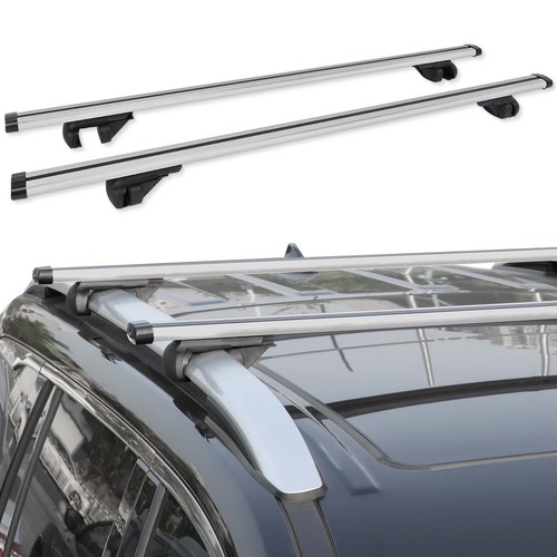 53" Top Roof Rack Cross Bar Luggage Cargo Carrier w/Lock For Dodge