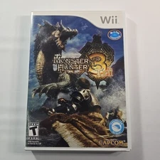 Monster Hunter 3 Tri Nintendo Wii, 2010 No Manual Tested Very Good Condition NFR