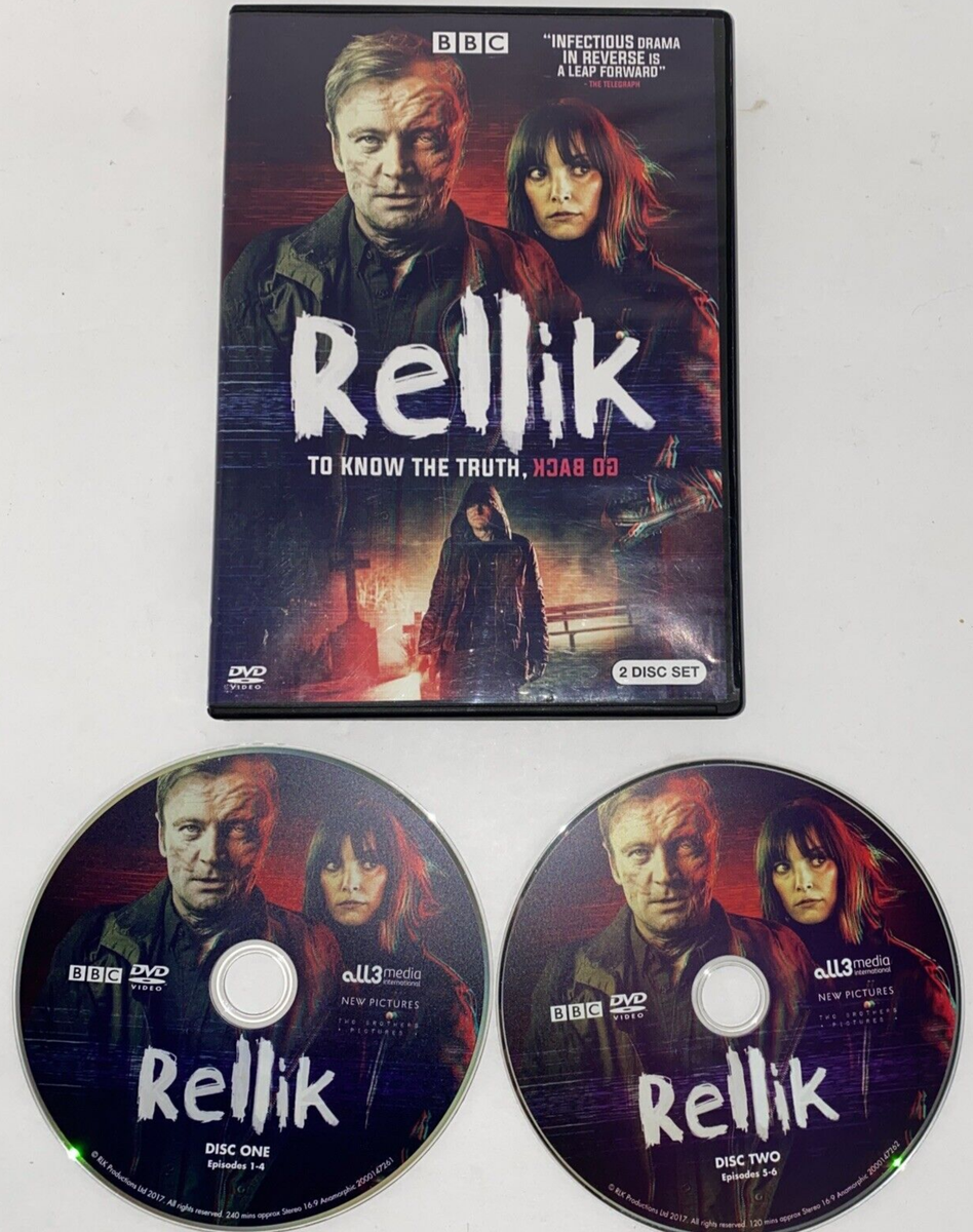 Rellik DVD Set 2017 BBC TV Series Crime Drama Mystery Thriller Richard  Dormer