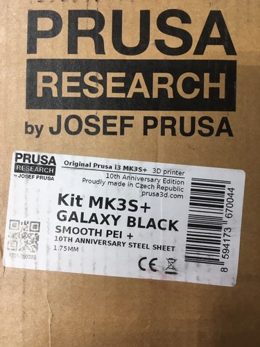 Prusa i3 MK3S+ 10th Anniversary 1 Of 500 Signed By Joe Prusa