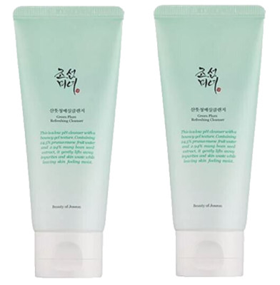 Beauty of Joseon Green Plum Refreshing Cleanser | 100ml x 2 | Sanft, feuchtig...