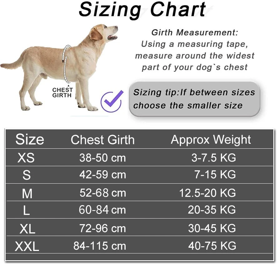 Dog Harness NO PULL Reflective Breathable Adjustable Vest ID Custom Outdoor Walk