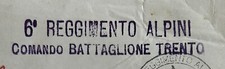 🌈Peio Mappa MILITARE 1922 6’ RGT Alpini BTG Trento Caterina Rabbi Cogolo Tonale