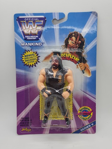 MANKIND Bend-Ems Series V 5 JusToys 1997 Bendable ...