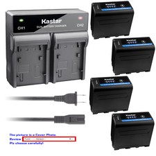 Kastar Battery Rapid Charger for Sony NP-F970PRO CCD-TR8100 CCD-TR845 CCD-TR913