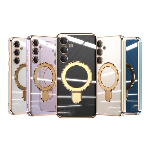 MagSafe anillo magnético soporte funda protectora para Samsung Galaxy S25 S24 FE Ultra Plus - Imagen 2 de 44
